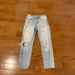 Fashion Nova Distressed Boyfriend Jeans - 00